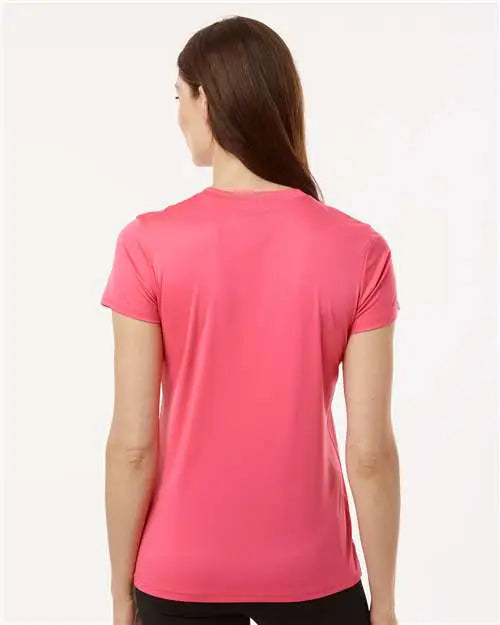 Allpro 48000l Pro-lock Women’s Performance T-shirt - Bright Pink