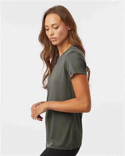 Allpro 48000l Pro-lock Women’s Performance T-shirt - Charcoal
