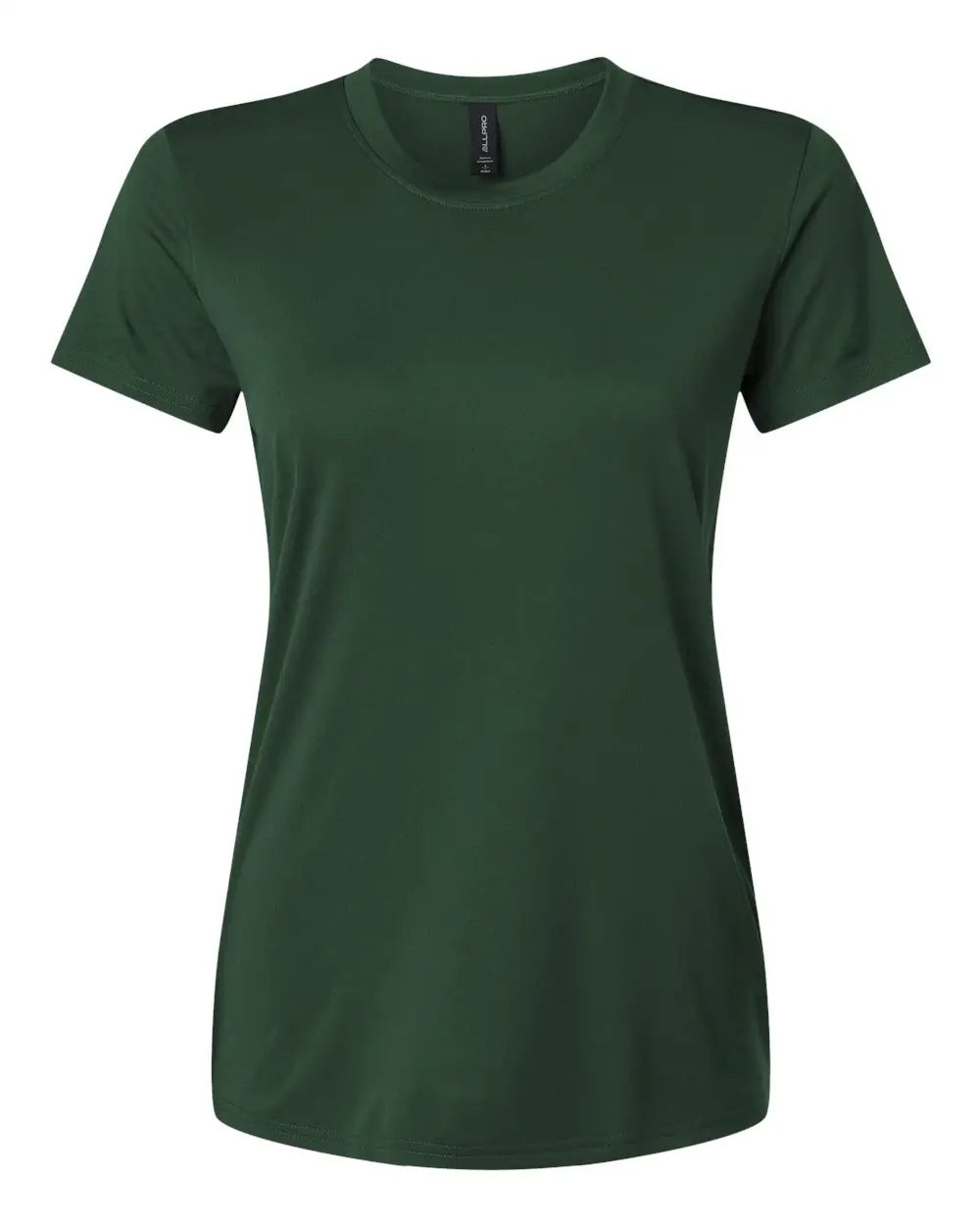 Allpro 48000l Pro-lock Women’s Performance T-shirt - Forest Green - Ladies s