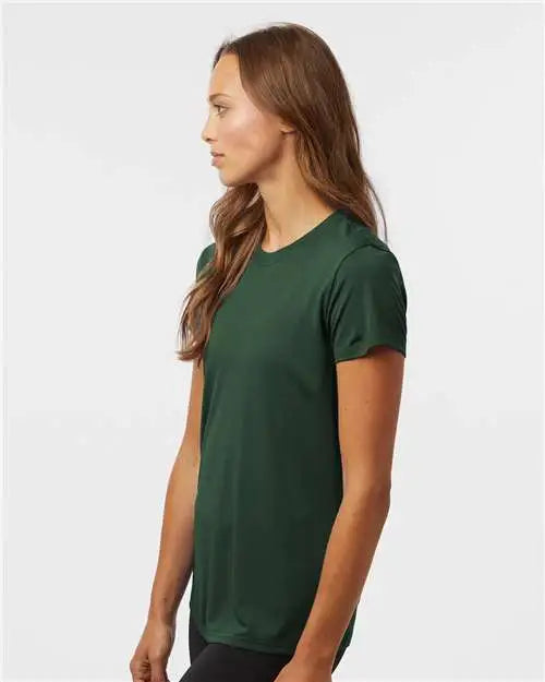Allpro 48000l Pro-lock Women’s Performance T-shirt - Forest Green