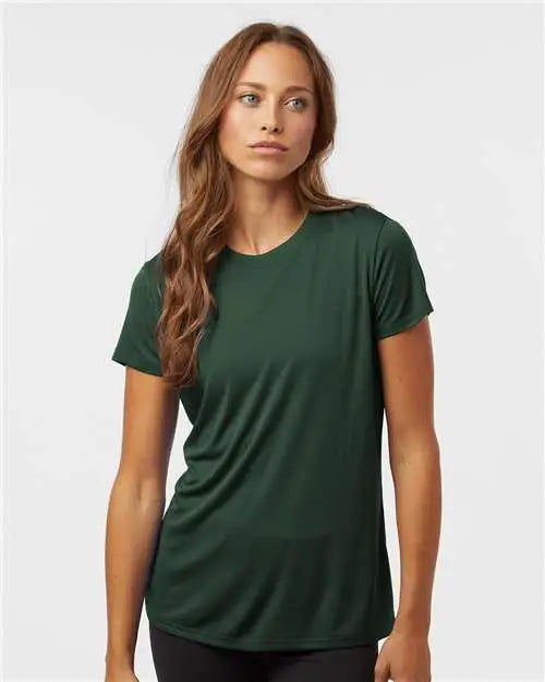 Allpro 48000l Pro-lock Women’s Performance T-shirt - Forest Green