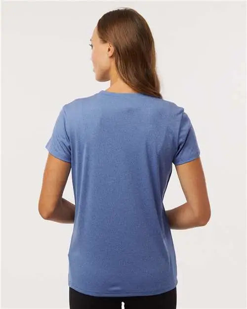 Allpro 48000l Pro-lock Women’s Performance T-shirt - Heather Royal