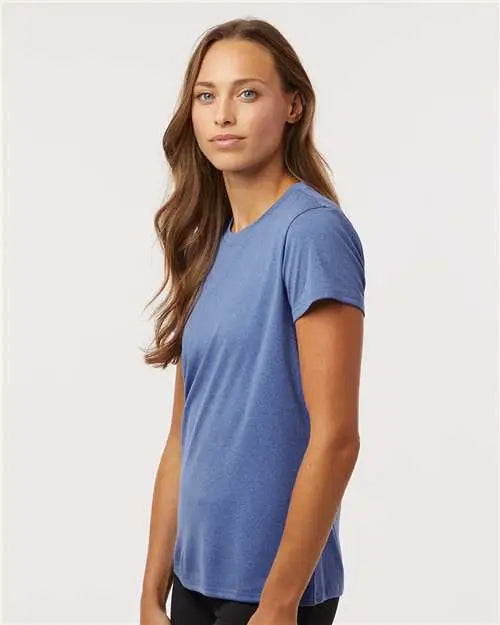 Allpro 48000l Pro-lock Women’s Performance T-shirt - Heather Royal
