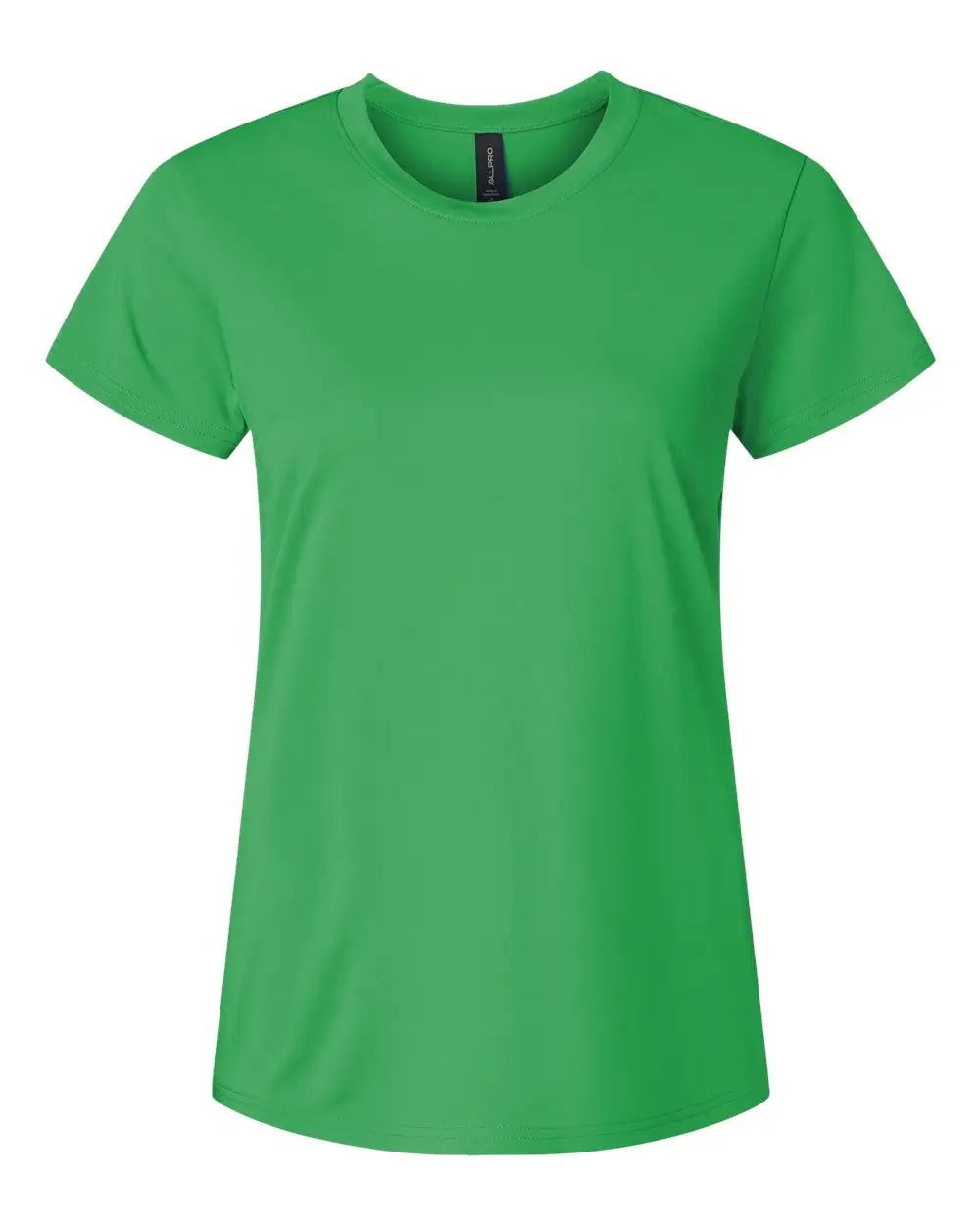 Allpro 48000l Pro-lock Women’s Performance T-shirt - Kelly Green - Ladies s