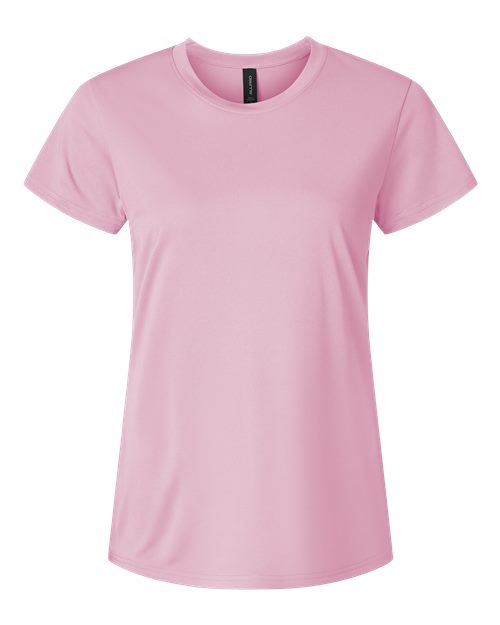 Allpro 48000l Pro-lock Women’s Performance T-shirt - Light Pink