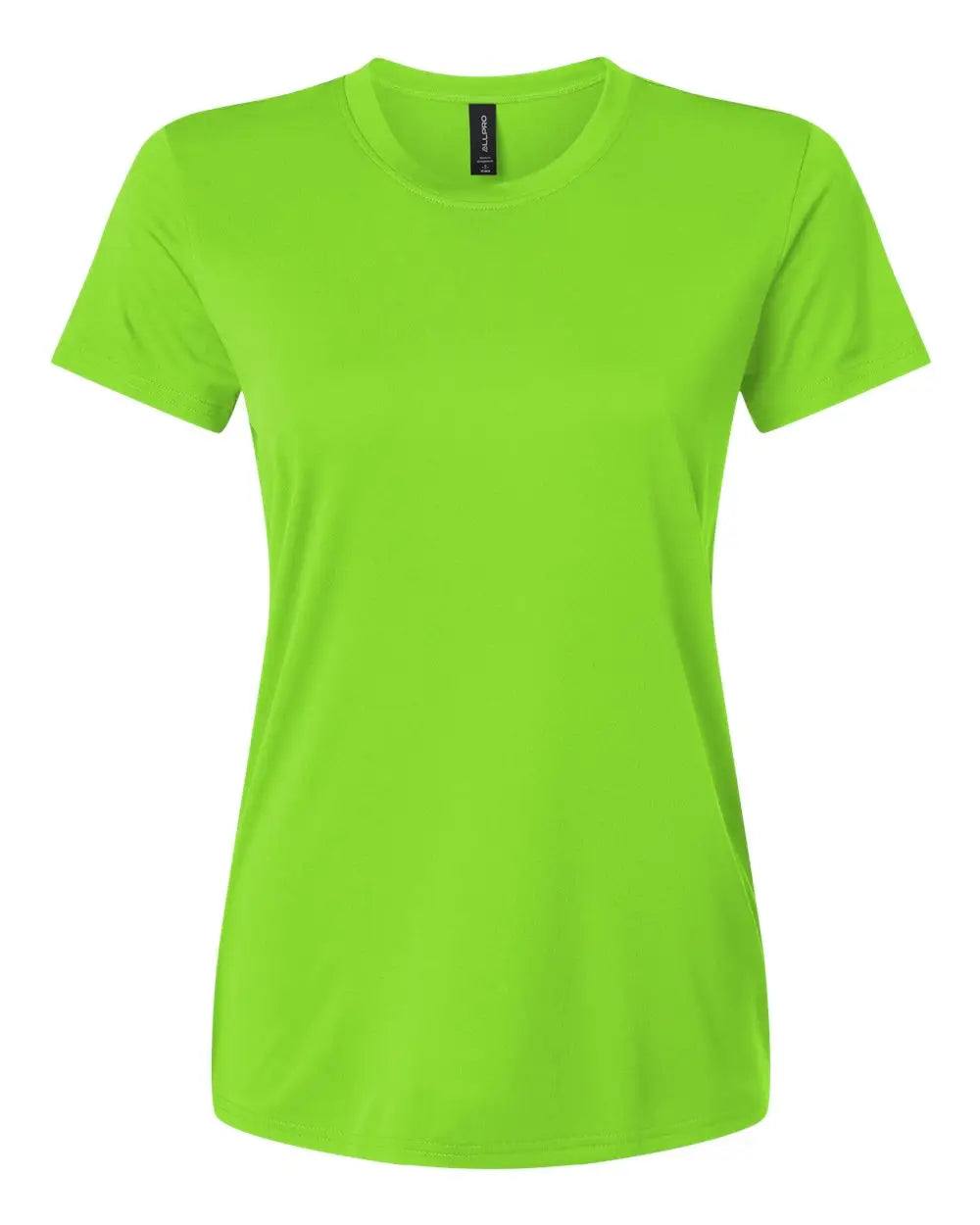 Allpro 48000l Pro-lock Women’s Performance T-shirt - Lime - Ladies s