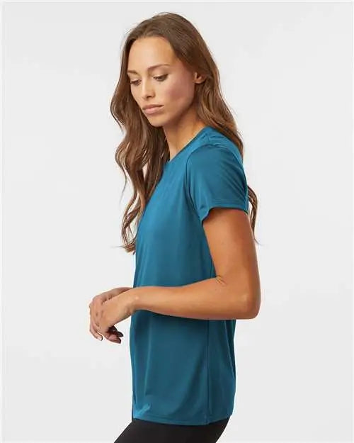 Allpro 48000l Pro-lock Women’s Performance T-shirt - Pacific Blue