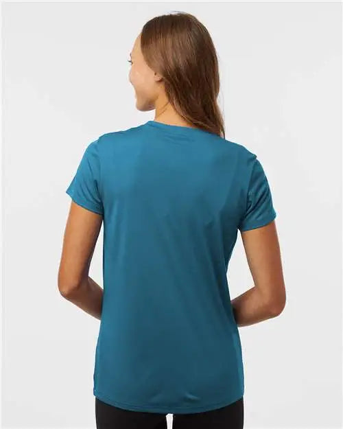 Allpro 48000l Pro-lock Women’s Performance T-shirt - Pacific Blue