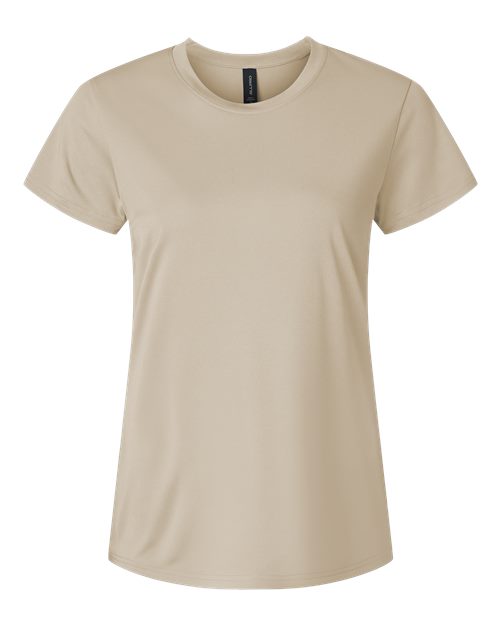 Allpro 48000l Pro-lock Women’s Performance T-shirt - Sand