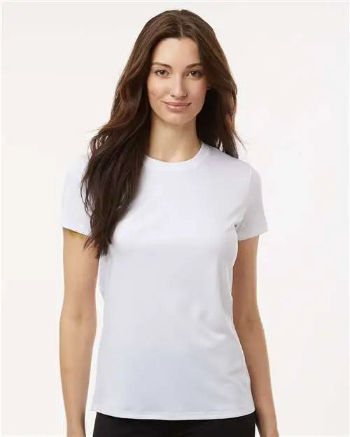Allpro 48000l Pro-lock Women’s Performance T-shirt - White