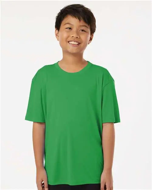 Allpro 48000y Pro-lock Youth Performance T-shirt - Kelly Green