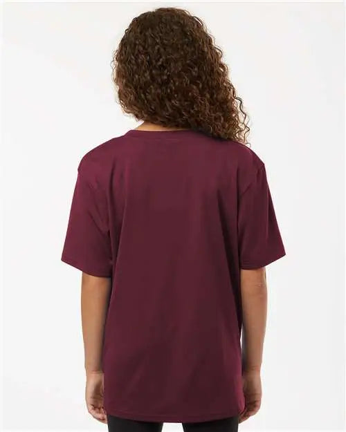 Allpro 48000y Pro-lock Youth Performance T-shirt - Maroon