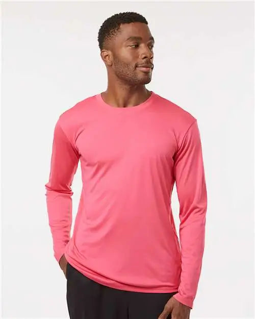 Allpro 48400 Pro-lock Performance Long Sleeve T-shirt - Bright Pink