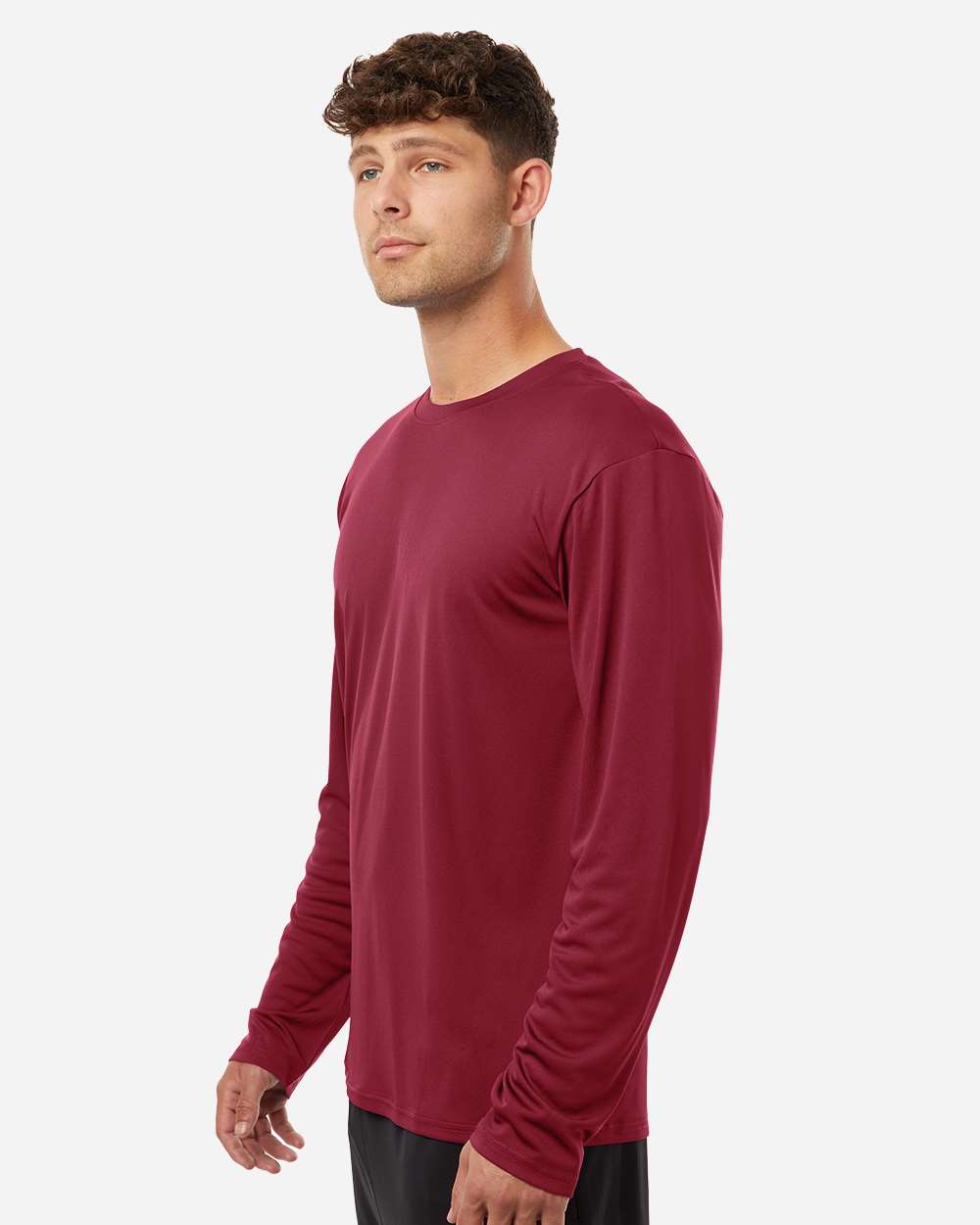 Allpro 48400 Pro-lock Performance Long Sleeve T-shirt - Cardinal