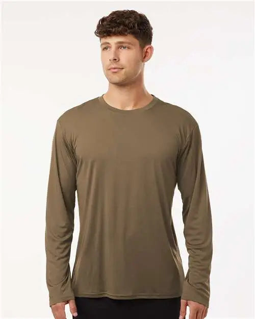 Allpro 48400 Pro-lock Performance Long Sleeve T-shirt - Cigar