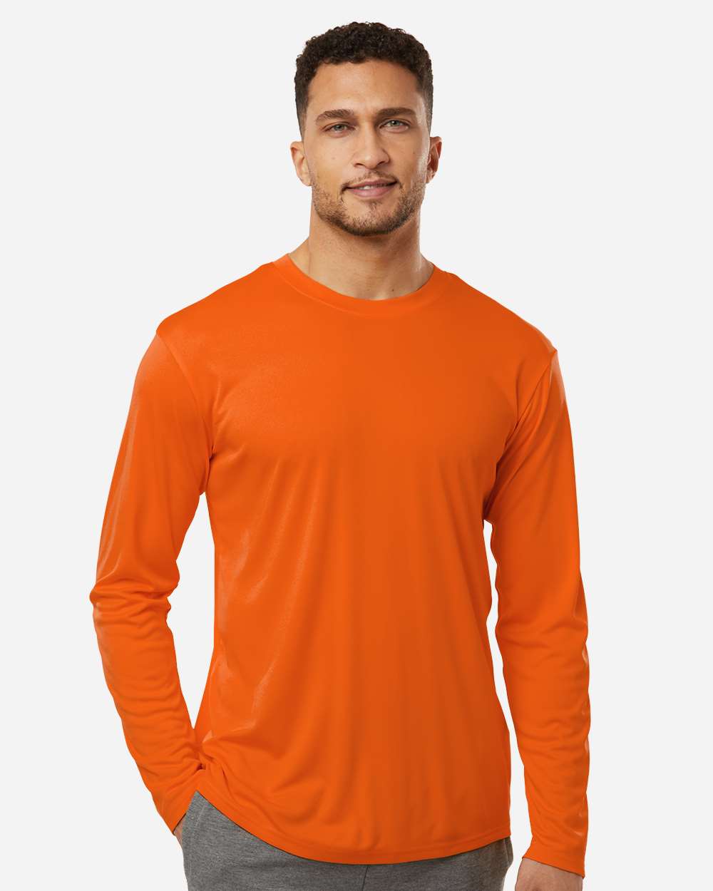 Allpro 48400 Pro-lock Performance Long Sleeve T-shirt - Deep Orange