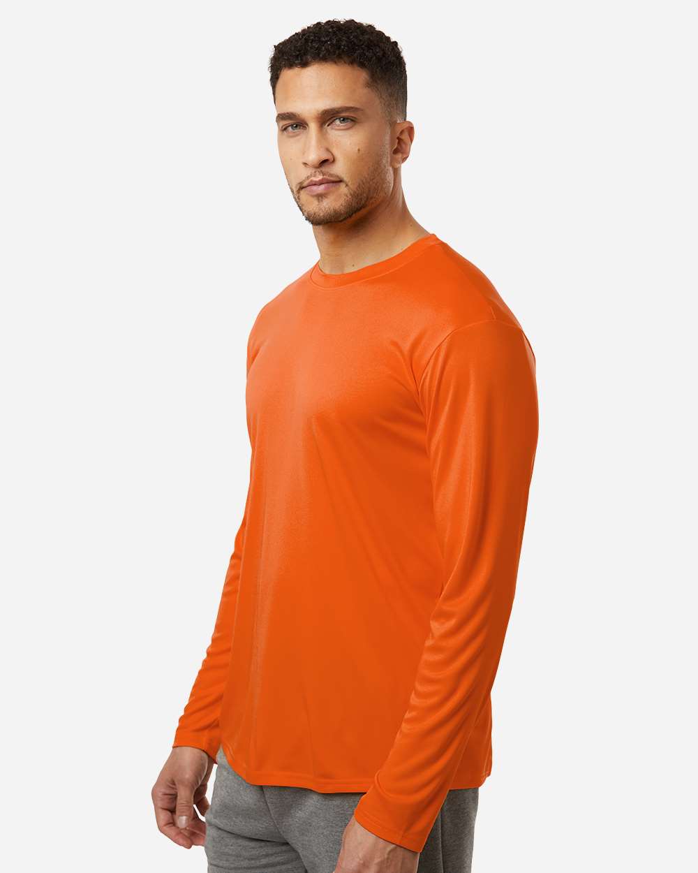 Allpro 48400 Pro-lock Performance Long Sleeve T-shirt - Deep Orange
