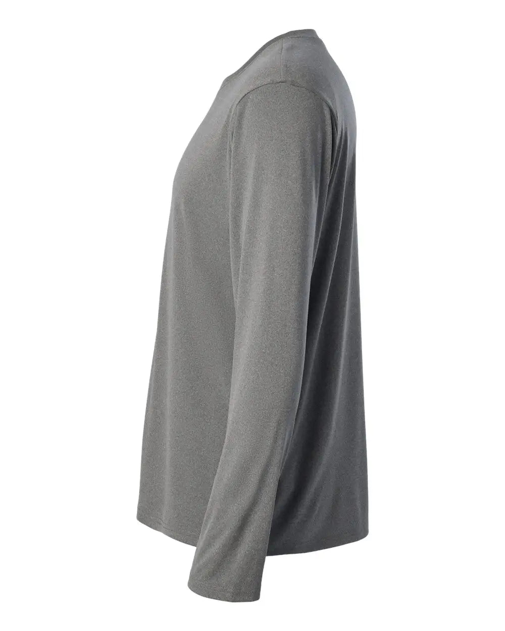 Allpro 48400 Pro-lock Performance Long Sleeve T-shirt - Heather Granite