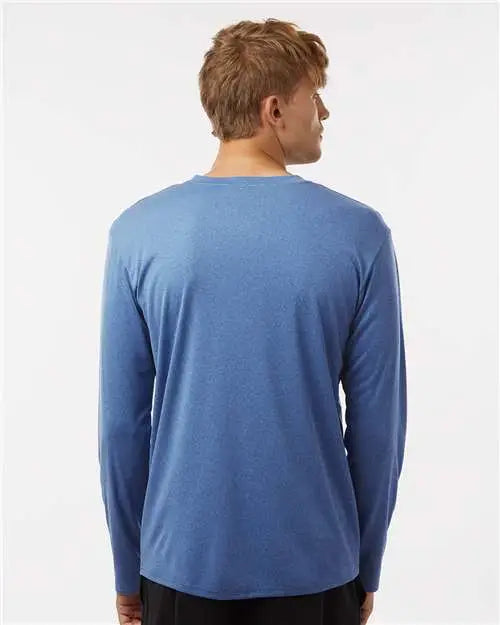 Allpro 48400 Pro-lock Performance Long Sleeve T-shirt - Heather Royal
