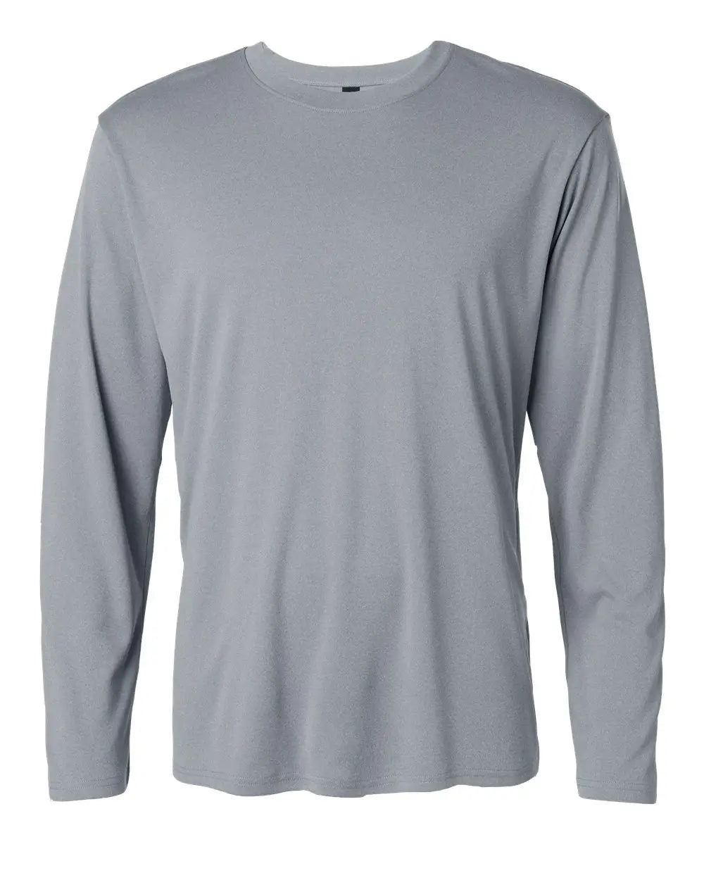 Allpro 48400 Pro-lock Performance Long Sleeve T-shirt - Heather Steel - Adult Xs