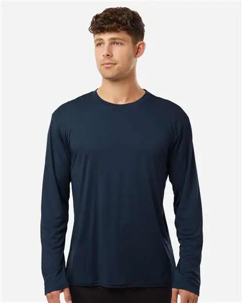 Allpro 48400 Pro-lock Performance Long Sleeve T-shirt - Navy