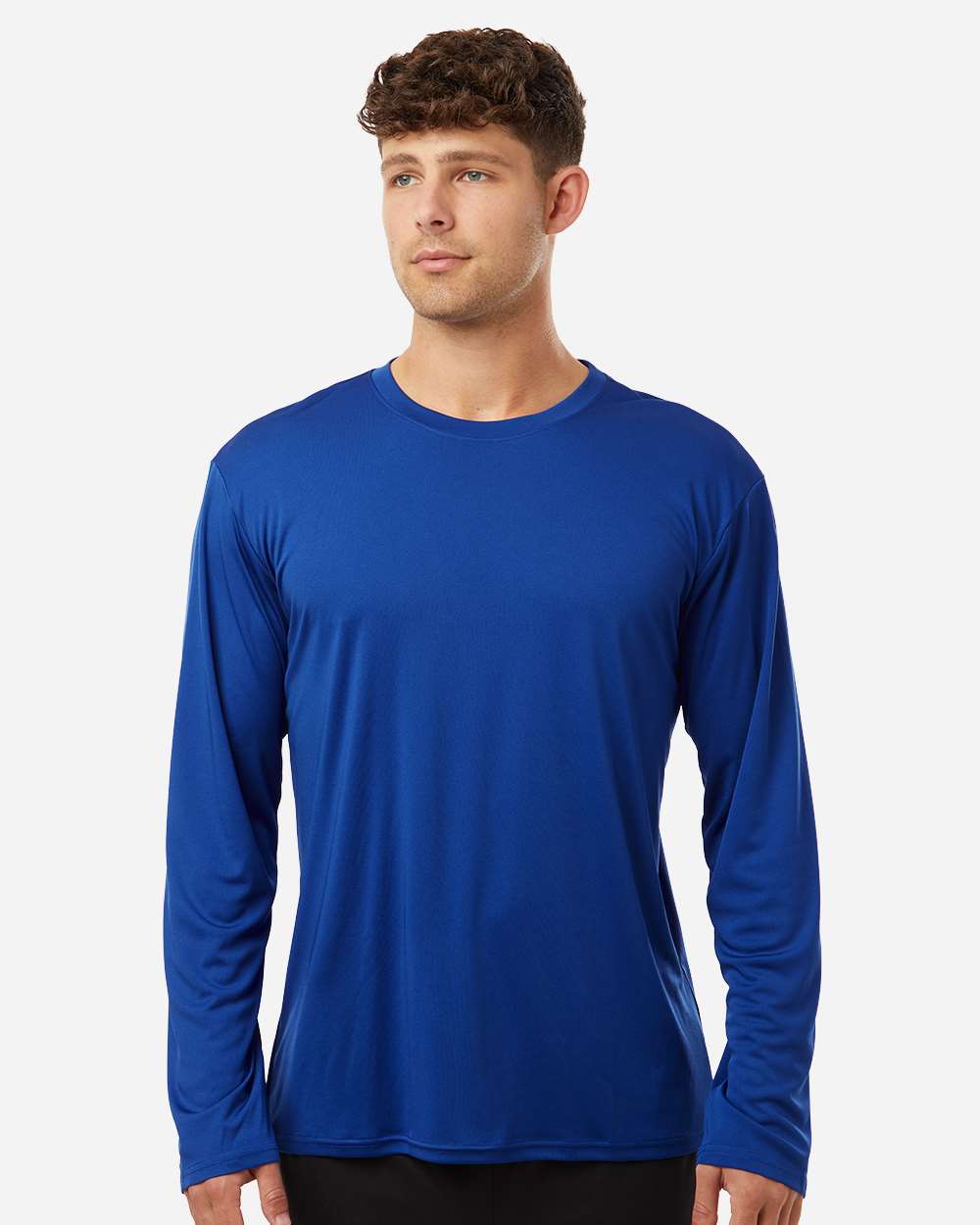 Allpro 48400t Unisex Tall Pro-lock Performance Long Sleeve T-shirt - Royal