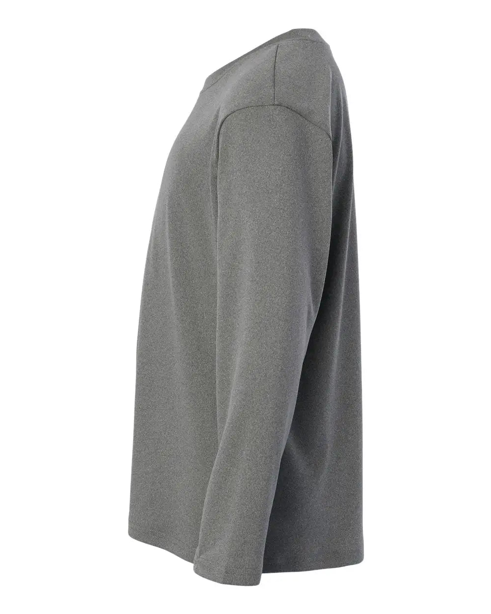 Allpro 48400y Pro-lock Youth Performance Long Sleeve T-shirt - Heather Granite