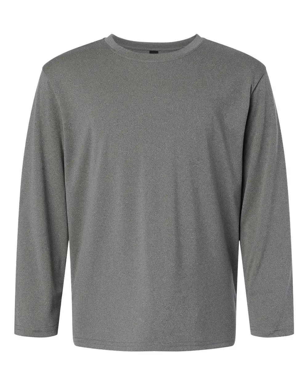 Allpro 48400y Pro-lock Youth Performance Long Sleeve T-shirt - Heather Granite - Xs