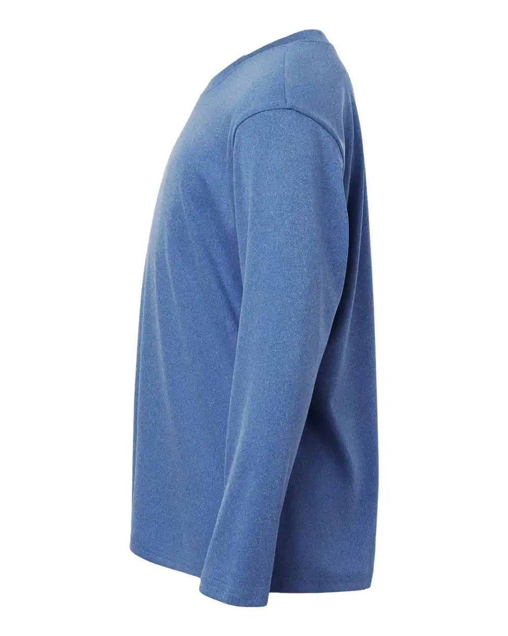 Allpro 48400y Pro-lock Youth Performance Long Sleeve T-shirt - Heather Royal