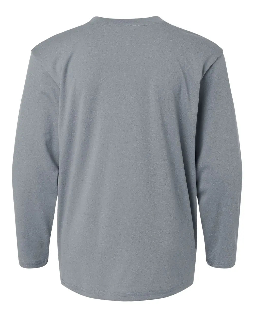 Allpro 48400y Pro-lock Youth Performance Long Sleeve T-shirt - Heather Steel