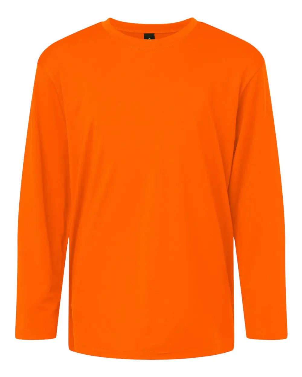 Allpro 48400y Pro-lock Youth Performance Long Sleeve T-shirt - Neon Orange - Xs