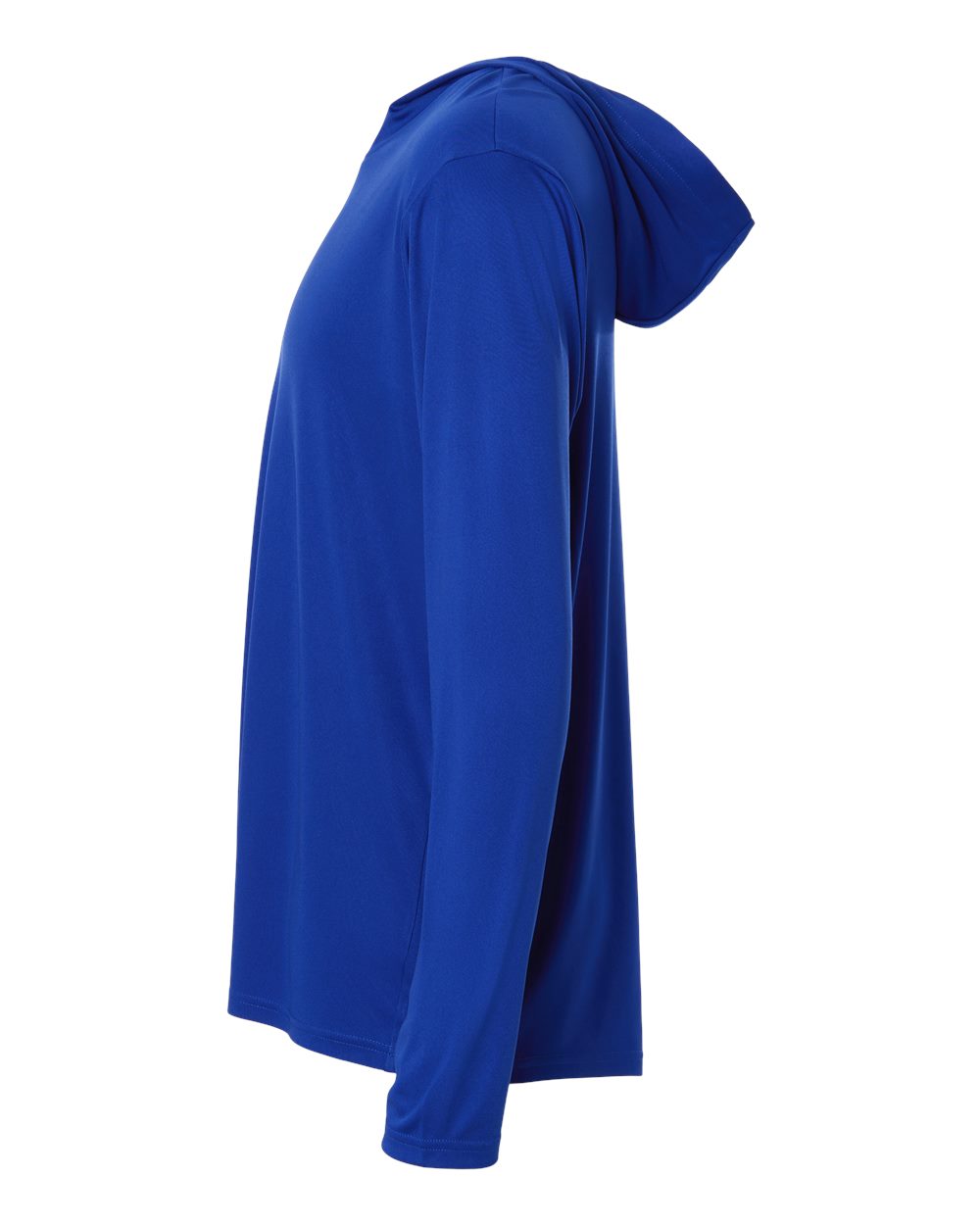 Allpro 48510 Unisex Pro-lock Performance Hooded Long Sleeve T-shirt - Royal