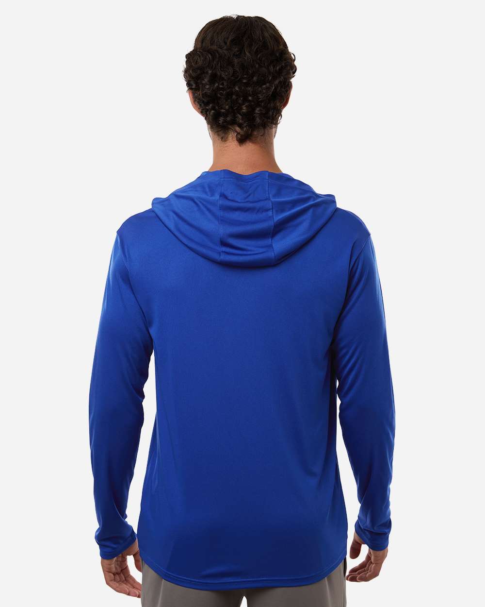 Allpro 48510 Unisex Pro-lock Performance Hooded Long Sleeve T-shirt - Royal