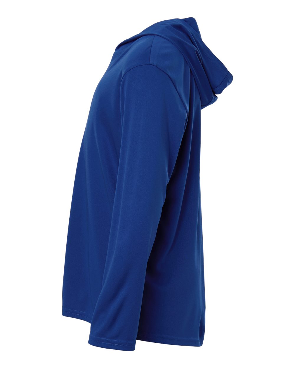 Allpro 48510y Youth Pro-lock Performance Hooded Long Sleeve T-shirt - Royal