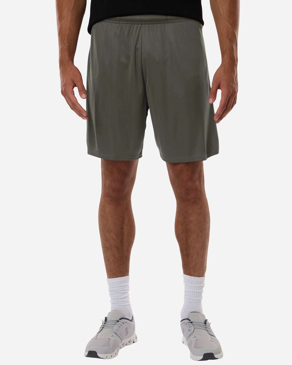Allpro 48sh0 Men’s Pro-lock Performance 7’’ Shorts with Pockets - Charcoal