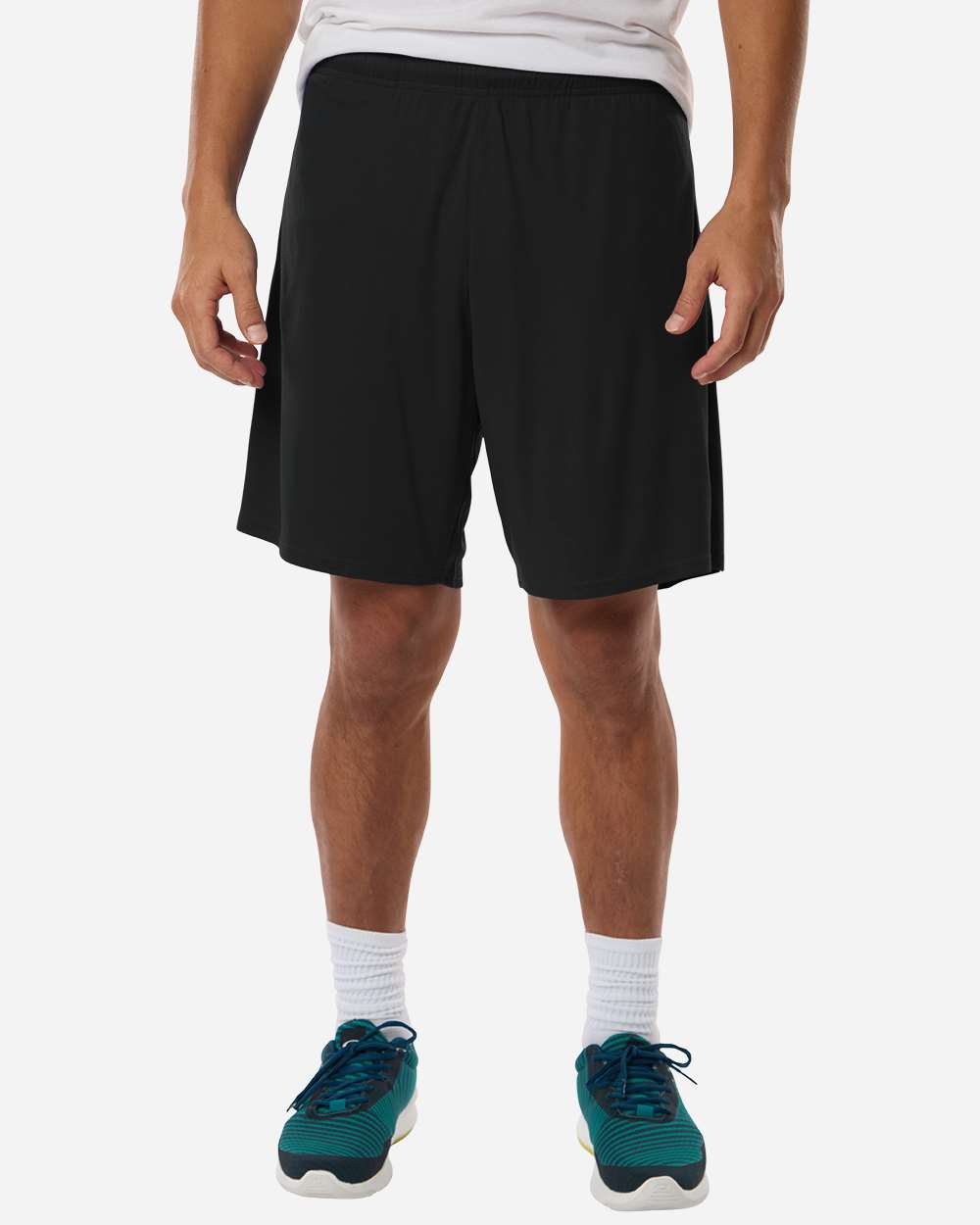 Allpro 48sh0 Men’s Pro-lock Performance 7’’ Shorts with Pockets - Black