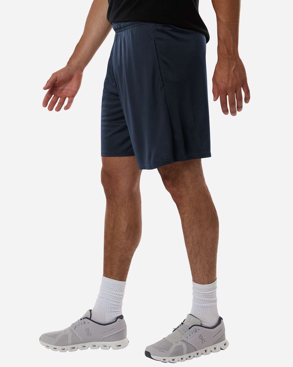 Allpro 48sh0 Men’s Pro-lock Performance 7’’ Shorts with Pockets - Navy