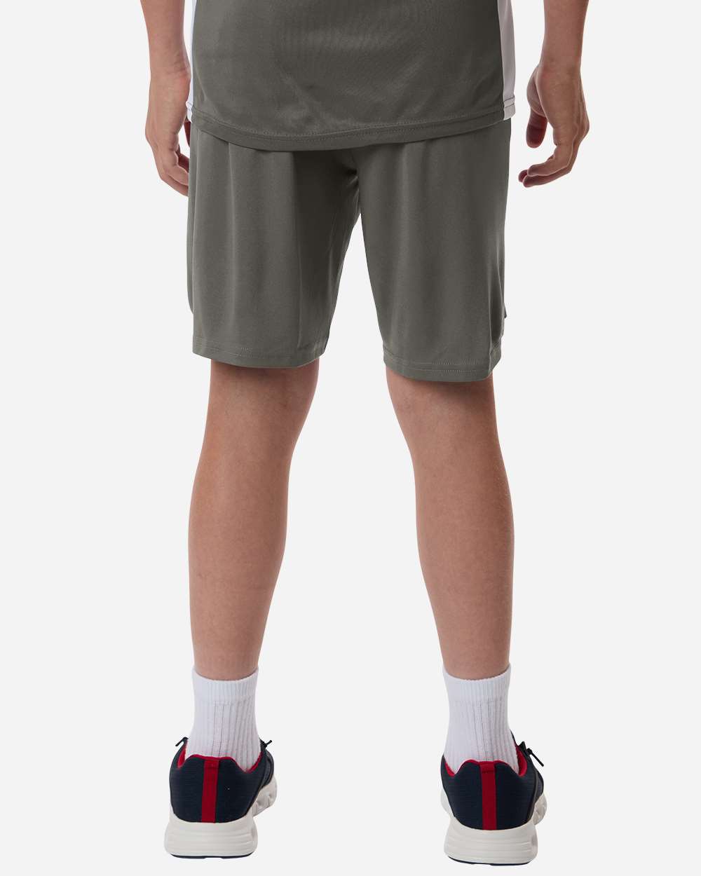 Allpro 48sh0y Youth Pro-lock Performance 7’’ Shorts with Pockets - Charcoal