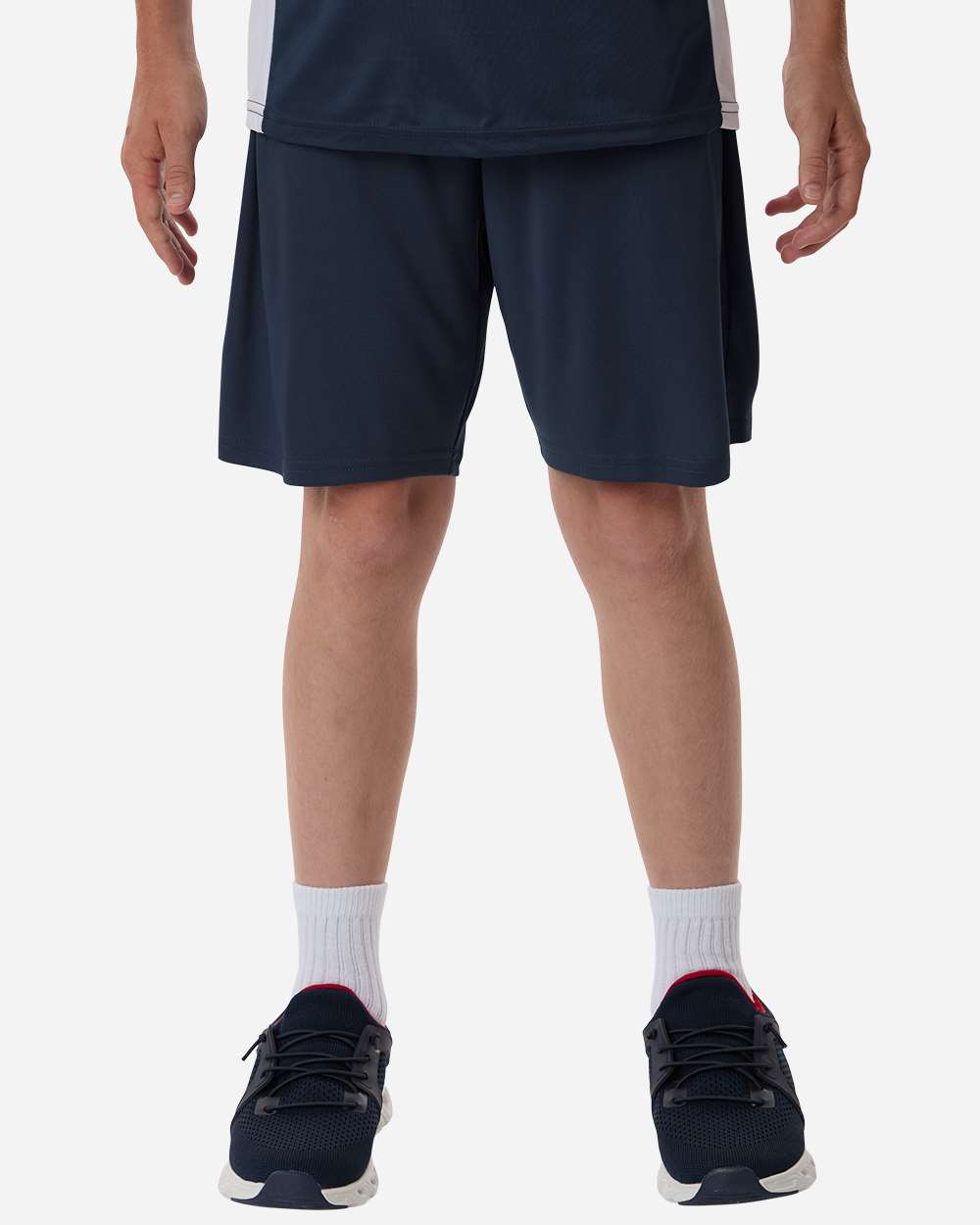Allpro 48sh0y Youth Pro-lock Performance 7’’ Shorts with Pockets - Navy
