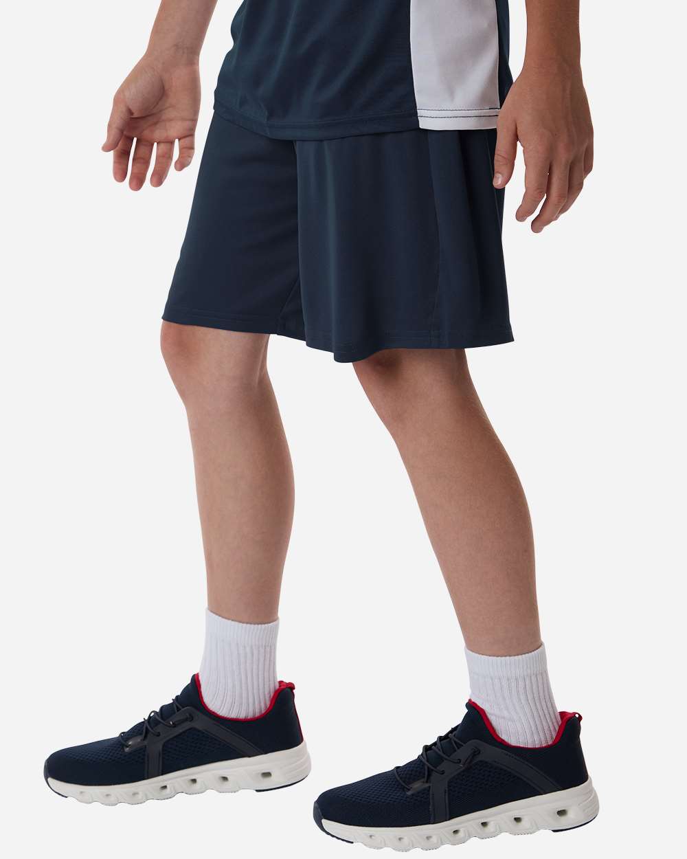 Allpro 48sh0y Youth Pro-lock Performance 7’’ Shorts with Pockets - Navy