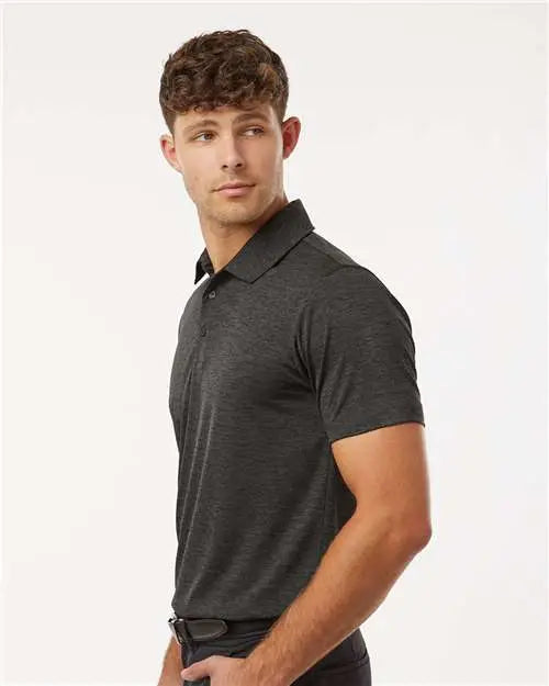 Allpro 4hm00 Performance Mélange Polo - Black Melange