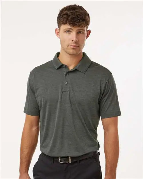 Allpro 4hm00 Performance Mélange Polo - Charcoal Melange