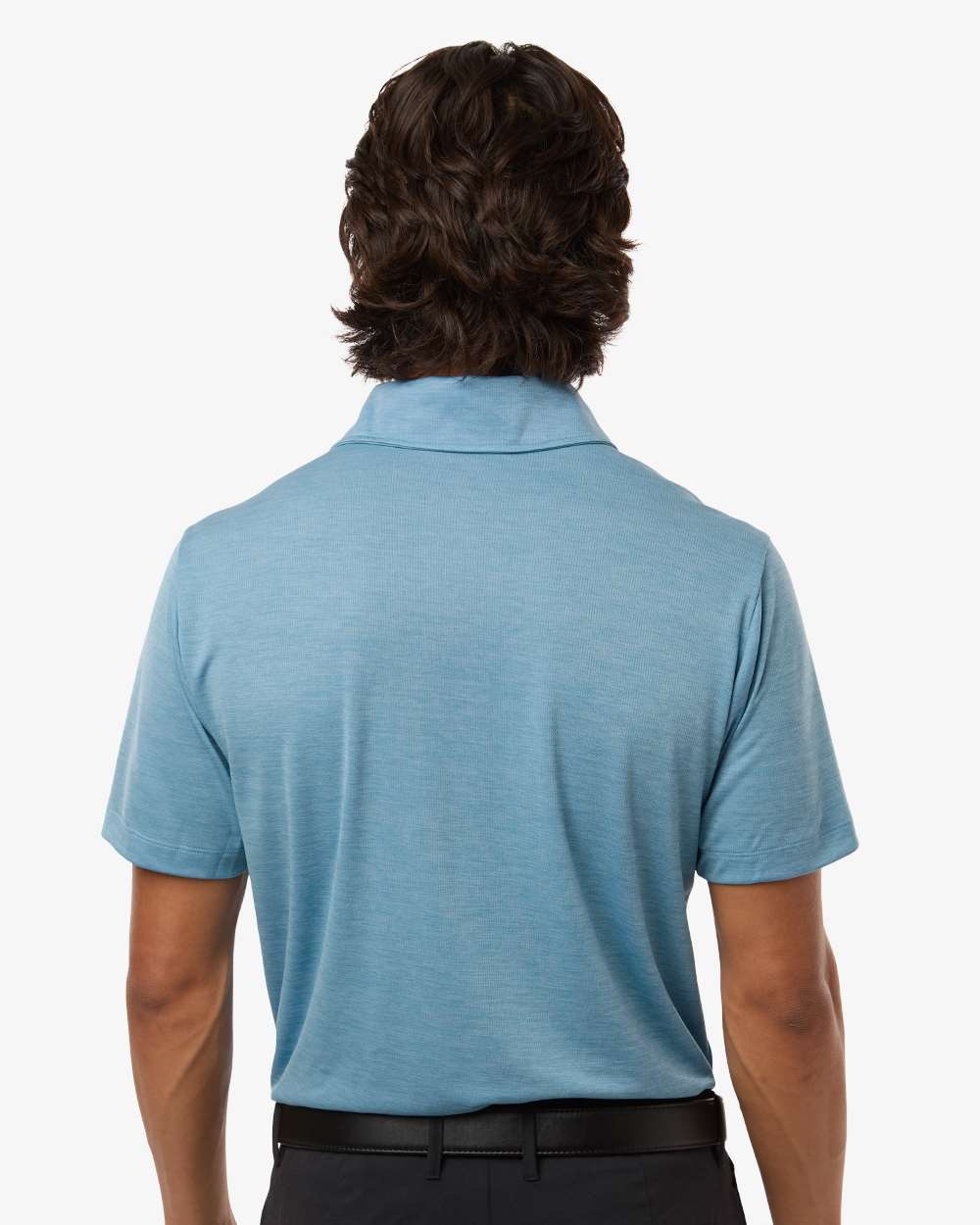 Allpro 4hm00 Performance Mélange Polo - Cloud Blue Melange