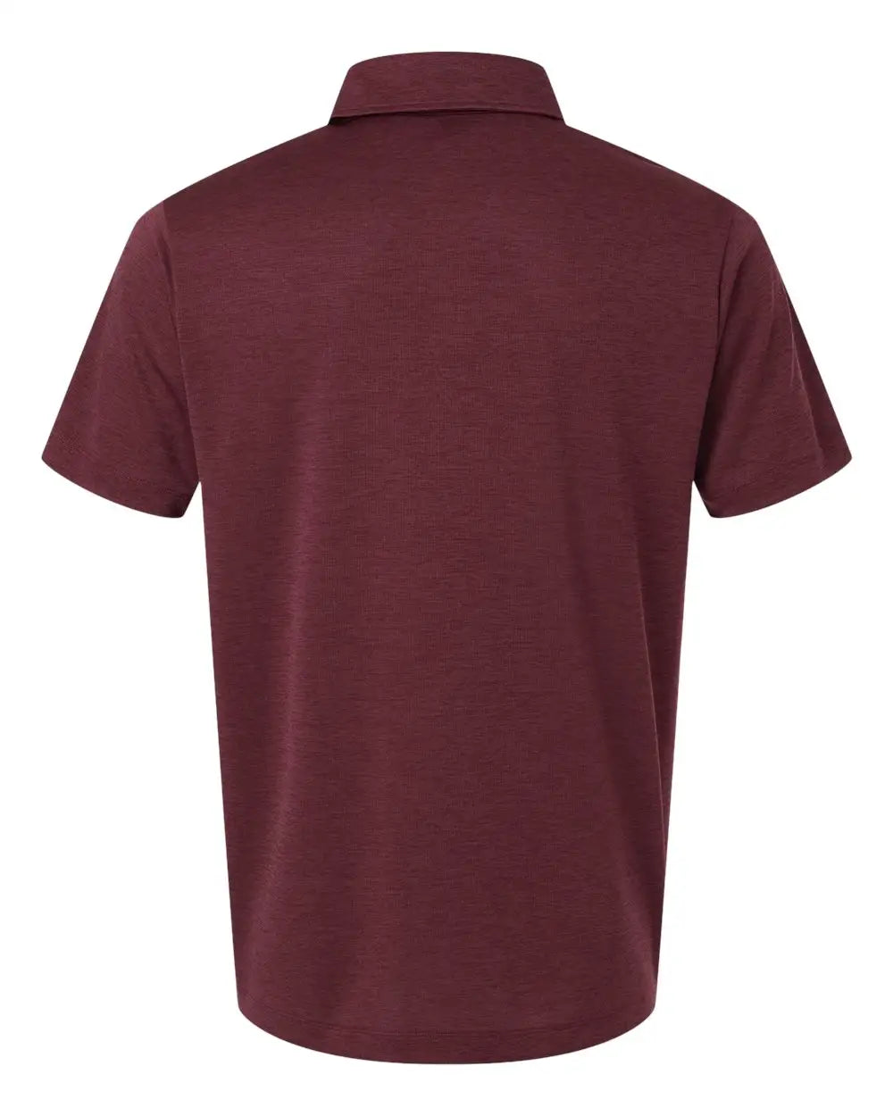 Allpro 4hm00 Performance Mélange Polo - Maroon Melange - Adult Xs