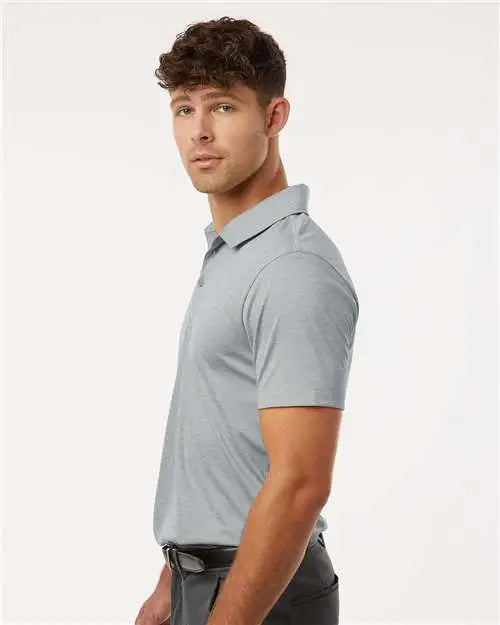 Allpro 4hm00 Performance Mélange Polo - Silver Melange