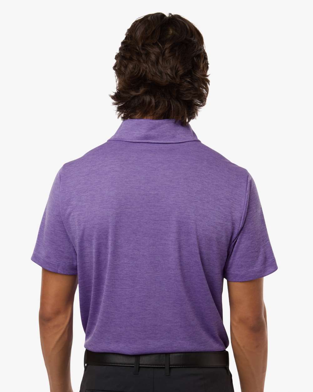 Allpro 4hm00 Performance Mélange Polo - Violet Melange