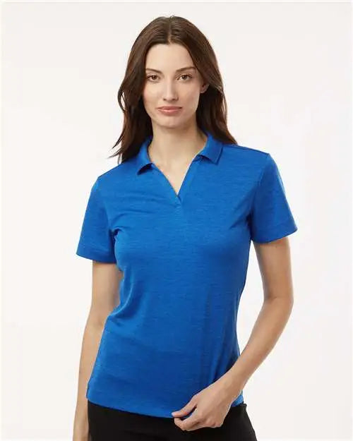 Allpro 4hm00l Women’s Performance Mãlange Polo - Royal Melange
