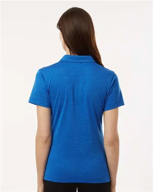 Allpro 4hm00l Women’s Performance Mãlange Polo - Royal Melange
