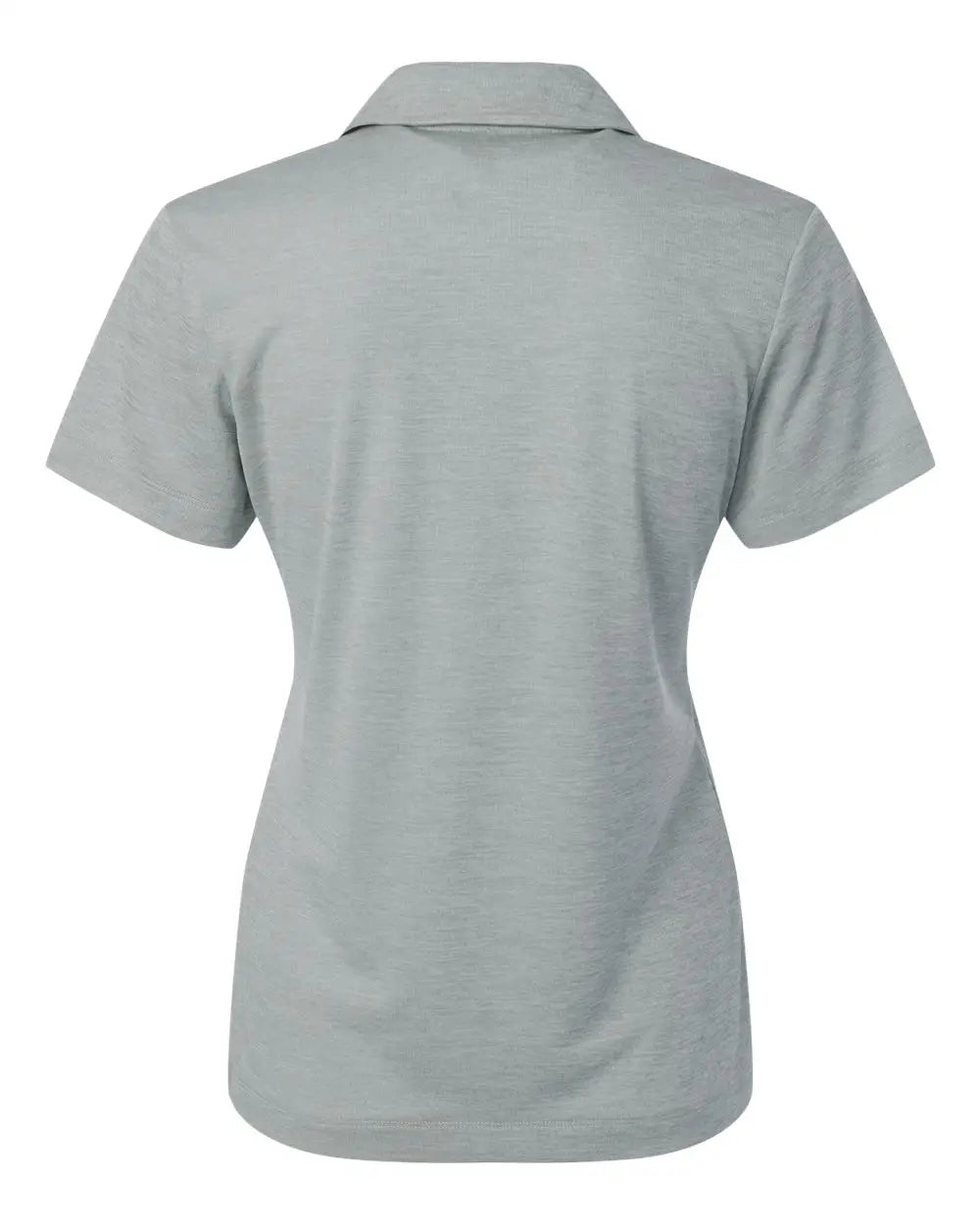 Allpro 4hm00l Women’s Performance Mélange Polo - Silver Melange