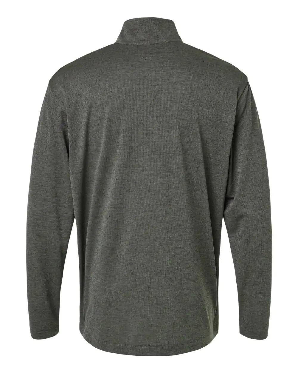 Allpro 4hm700 Performance Mãlange Quarter-zip Pullover - Charcoal Melange